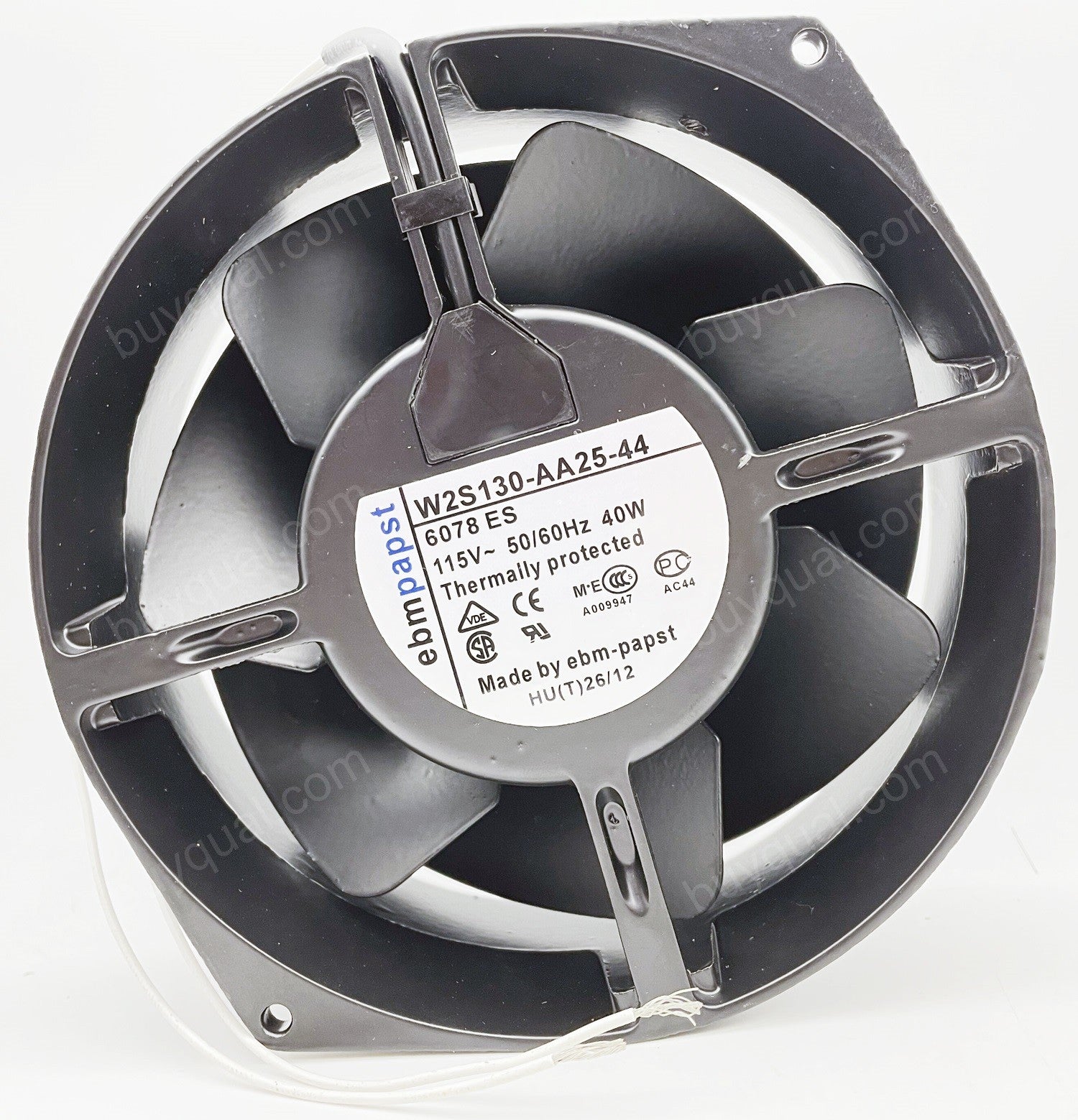 Ebmpapst W2S130-AA25-44 115V 40W 2wires Cooling Fan - New Ebmpapst W2S130-AA25-44 115V 40W 2wires Cooling Fan - New